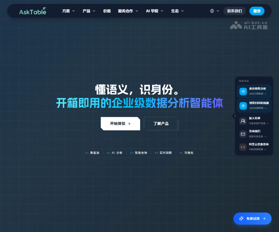 察言观数AskTable
